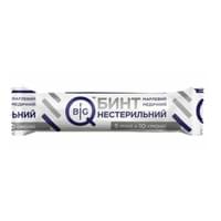 Бинт марлевий BigQ медичний нестерильний 5 м х 10 см