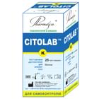 Тест-смужки Citolab K для визначення кетонів (ацетону) у сечі 25 шт.