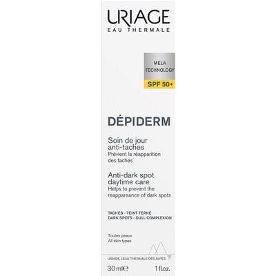Крем для лица и рук Uriage Depiderm SPF 50+ против пигментных пятен дневной 30 мл