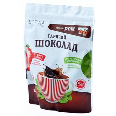 Горячий шоколад со стевией Stevia Ром 150 г