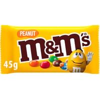 Драже M&M's арахіс в молочному шоколаді 45 г