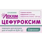 Цефуроксим порошок д/ин. по 1,5 г (флакон)