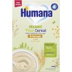 Каша безмолочная детская Humana 5 злаков органическая с 6-ти месяцев 200 г