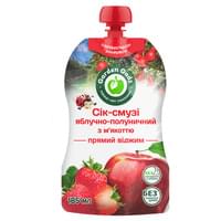 Купити Сік-смузі фруктовий дитячий Garden Gadz Яблучно-полуничний з м'якоттю 185 мл Сік-смузі фруктовий дитячий Garden Gadz Яблучно-полуничний з м'якоттю 185 мл