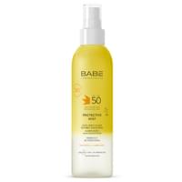 Спрей-мист для лица, тела и волос Babe Laboratorios Sun Protection солнцезащитный невидимый SPF 50 150 мл