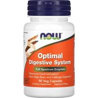 NOW Ферменты для пищеварения Optimal Digestive System капсулы №90