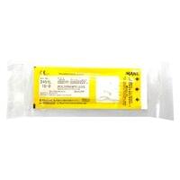 Купить Шовный материал полипропилен мононить Mani 2451L USP 10/0 длина 20 см, с двумя шпателеподобными иглами 1/4, длина 15 мм, диаметр 0,2 мм, голубой Шовный материал полипропилен мононить Mani 2451L USP 10/0 длина 20 см, с двумя шпателеподобными иглами 1/4, длина 15 мм, диаметр 0,2 мм, голубой