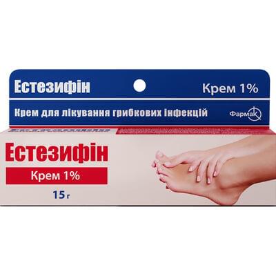 Естезифін крем 1% по 15 г (туба)