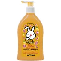 Купити Шампунь-гель для купання дитячий Sanosan Kids 2 в 1 Грейпфрут 400 мл Шампунь-гель для купання дитячий Sanosan Kids 2 в 1 Грейпфрут 400 мл