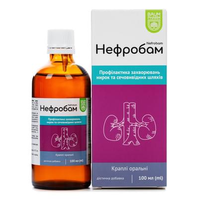 Нефробом Baum Pharm капли орал. по 100 мл (флакон)