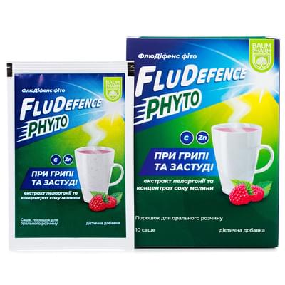 Флюдифенс фито Baum Pharm порошок д/орал. раствора по 14 г №10 (саше)