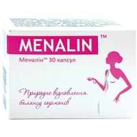 Меналін капсули №30 (3 блістери х 10 капсул)