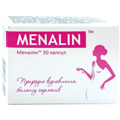 Меналин капсулы №30 (3 блистера х 10 капсул)