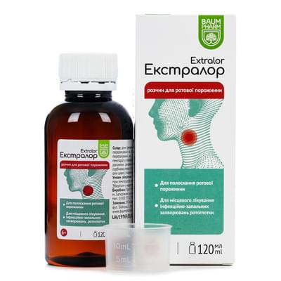 Экстралор Baum Pharm раствор орал. по 120 мл (флакон)