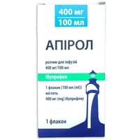 Купить Апирол раствор д/инф. 400 мг / 100 мл по 100 мл (флакон) Апирол раствор д/инф. 400 мг / 100 мл по 100 мл (флакон)