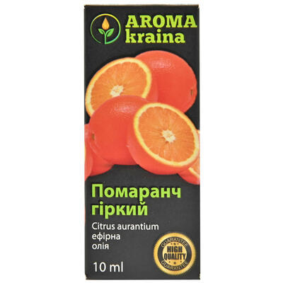 Масло эфирное Aroma Kraina Апельсин горький 10 мл