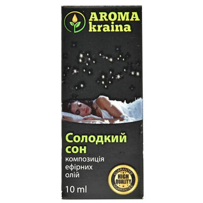 Композиция эфирных масел Aroma Kraina Сладкий сон 10 мл