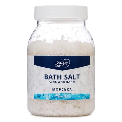 Сіль морська для ванн Simply Care 500 г