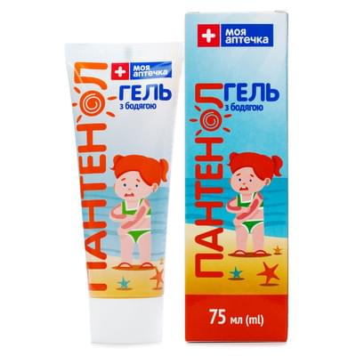 Гель Пантенол Моя Аптечка с бодягой 75 мл