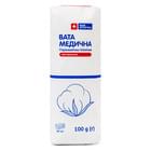 Вата медична Моя Аптечка нестерильна гігроскопічна зиг-заг 100 г