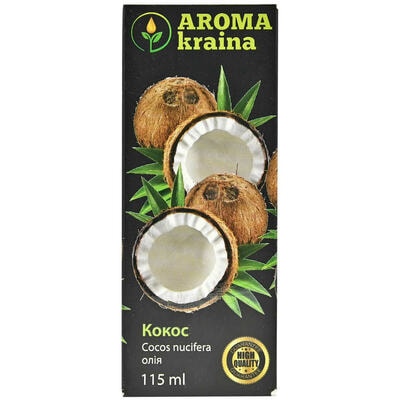 Масло растительное Aroma Kraina Кокосовое 115 мл