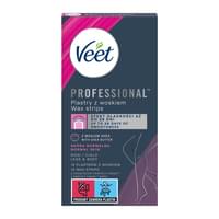 Купити Воскові смужки для депіляції Veet Professional для нормальної шкіри 12 шт. Воскові смужки для депіляції Veet Professional для нормальної шкіри 12 шт.