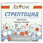 Стрептоцид порошок накож. по 2 г №20 (саше)