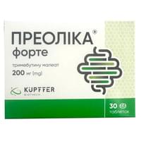 Преолика Форте таблетки по 200 мг №30 (3 блистера х 10 таблеток)