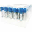 Пробирка вакуумная Vacumed 42482 для крови 3,6 мл стерильная цитрат натрия 3,8% 13 x 75 мм светло-голубая крышка 100 шт.