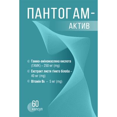 Пантогам-Актив капсули №60 (контейнер)