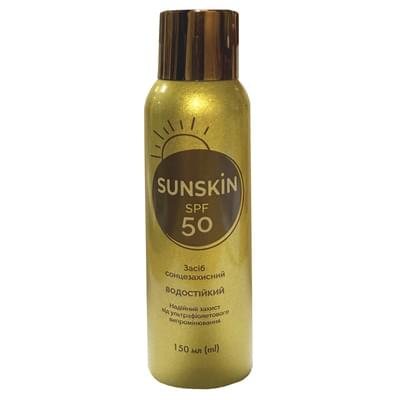 Засіб для тіла Sunskin SPF 50 сонцезахисний 150 мл