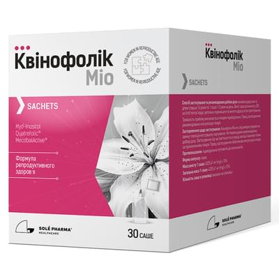 Квинофолик Мио порошок орал. №30 (саше)