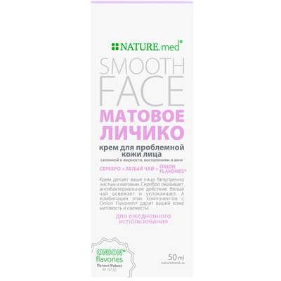 Крем для обличчя Nature.Med Матове личко для проблемної шкіри 50 мл