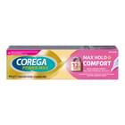 Крем для фиксации зубных протезов Корега Макс Фиксация + комфорт без вкуса 40 г ИМН