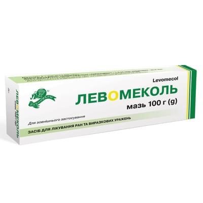 Лівомеколь мазь д/зовн. заст. по 100 г (туба)