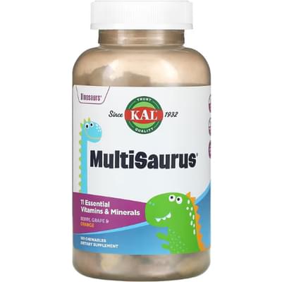 Kal Мультизаурус Multisaurus зі смаком ягід, винограду та апельсина таблетки жув. №90