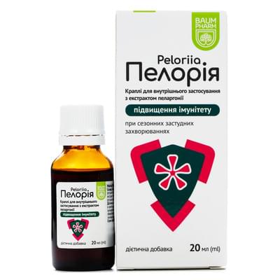 Пелория Baum Pharm капли орал. по 20 мл (флакон)