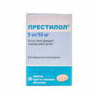 Престилол таблетки 5 мг / 10 мг №30 (контейнер)