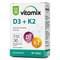 Vitamix Витамин Д3+К2 Baum Pharm капсулы №30 (3 блистера х 10 капсул) - фото 1