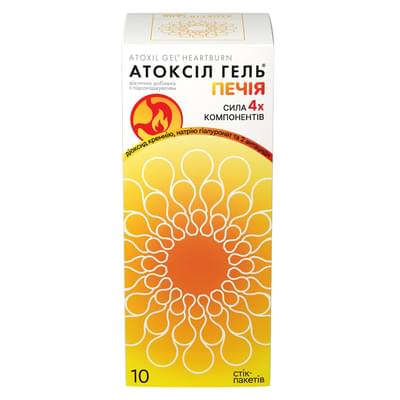 Атоксил Изжога гель по 20 г №10 (стики)