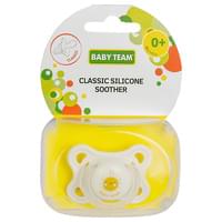 Купить Пустышка силиконовая Baby Team 3020 классическая с рождения 1 шт. Пустышка силиконовая Baby Team 3020 классическая с рождения 1 шт.