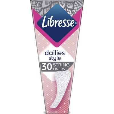 Прокладки щоденні Libresse Light Liners String 30 шт.