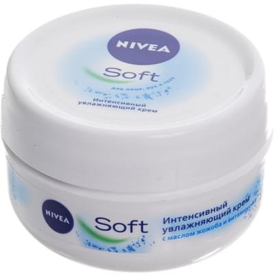 Крем для обличчя, рук та тіла Nivea Soft інтенсивний зволожуючий 100 мл