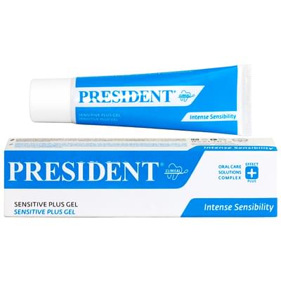 Гель для зубов Президент Сенситив для чувствительных десен 30 мл