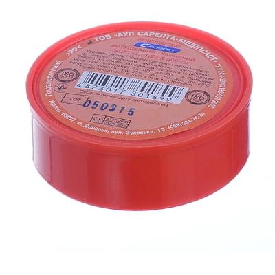 Лейкопластир С-Пласт котушковий тілесний на шовковій основі 1,25 см х 5 м 1 шт.