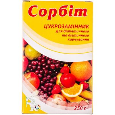 Цукрозамінник Сорбіт Барвиста харчовий 125 г