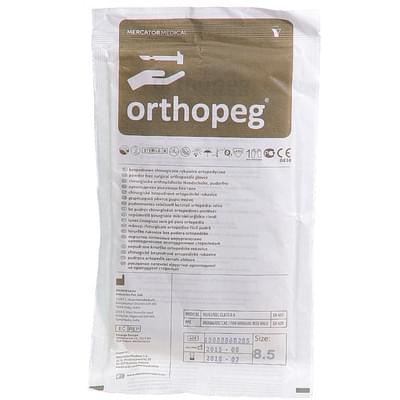Перчатки хирургические Mercator Medical Dermagel Orthopedic ортопедические латексные стерильные неопудренные размер 8,5 пара
