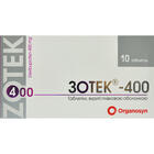 Зотек таблетки по 400 мг №10 (блістер)