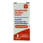Ібандронова кислота-Фармекс концентрат д/інф. 1 мг/мл по 6 мл (флакон)