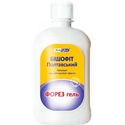 Бішофіт Полтавський Форез гель по 400 мл (флакон)